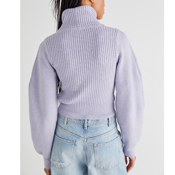 Ariel Turtleneck Pullover Lilac 
